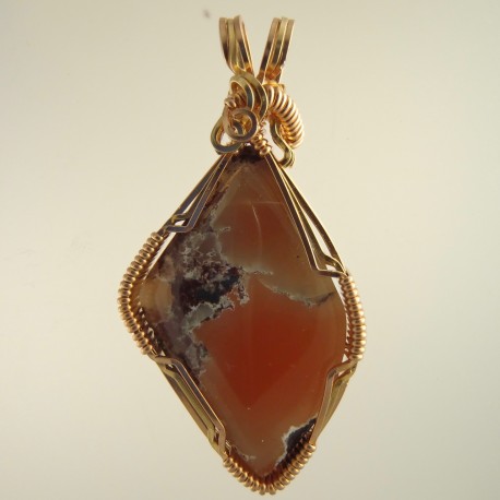 Mesnard Blush Datolite Pendant