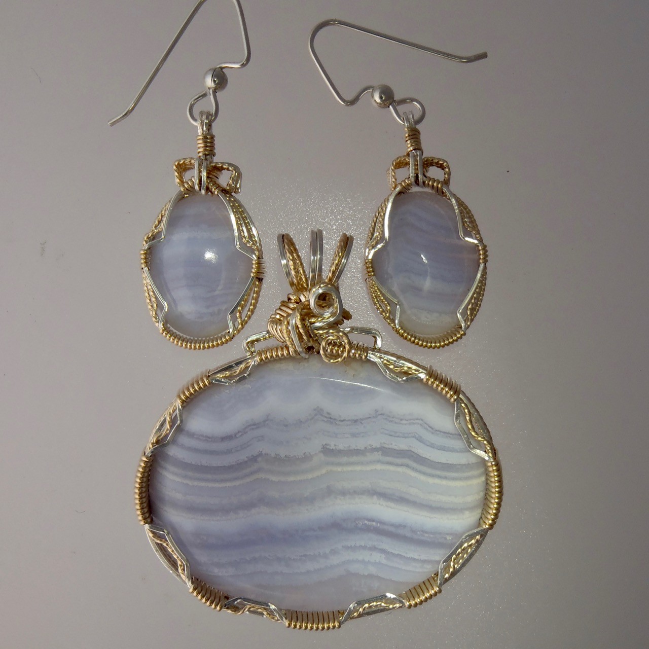 lace agate jewelry