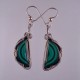 On Target Bullseye Malachite Earrings 