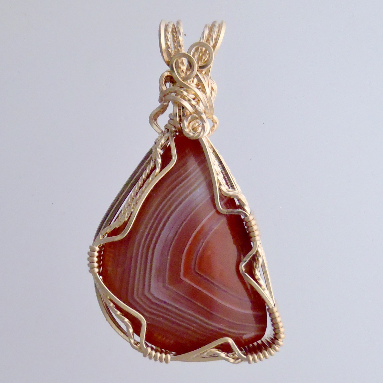 Agate popular pendant