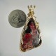 Ruby Slipper Eudialyte Pendant