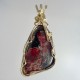 Ruby Slipper Eudialyte Pendant