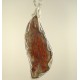 Red Leaf Crazy Lace Pendant