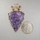 Purple Princess Charoite Pendant