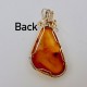 Stirred Amber Pendant