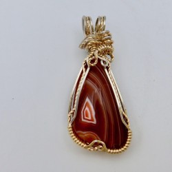 Prized Adornment Lake Superior Agate Pendant