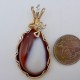 Red Cape Lake Superior Agate Pendant