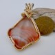 Subdued Lake Superior Agate Pendant