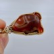 Ruby King Lake Superior Agate Pendant