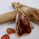 Ruby King Lake Superior Agate Pendant