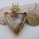 Lacy Lake Superior Agate Pendant