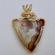 Lacy Lake Superior Agate Pendant