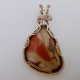 Red Camo Lake Superior Agate Pendant