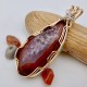 Pool of Amethyst Lake Superior Agate Pendant