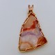 Hushed Tones Amethyst Lake Superior Agate Pendant