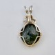 Lakeside View Isle Royale Greenstone Pendant