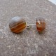 Lake Superior Agate Stud Earrings