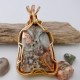 Fabulous Copper Agate Pendant