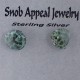 Isle Royale Greenstone Silver Stud Earring