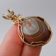 Floating Island Lake Superior Agate Pendant