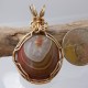 Floating Island Lake Superior Agate Pendant