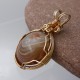 Floating Island Lake Superior Agate Pendant