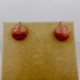 Lake Superior Agate Stud Earrings