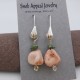 Isle Royale Greenstone with Thomsonite Bead Earring