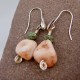 Isle Royale Greenstone with Thomsonite Bead Earring