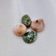 Greenstone with Pink inclusions